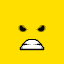 angry legohappy face