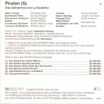 Image. Back cover for 'Das Geheimnis von La Sceletta,' with the credits and copyright information.