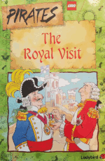 Image. Cover art for 'The Royal Visit.' Governor Broadside stands proudly as an official from the mainland offers him a medal.