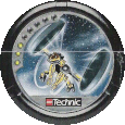 Image. Judge Slizer Disc, power level 3. The art on this disc depicts Judge Slizer flying through the air and throwing two disks.