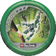 Image. Jungle Slizer Disc, power level 5. The art on this disc depicts Jungle Slizer swinging on a vine, cleaving a tree in two with its katana as it passes by.