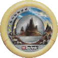 Image. Rock Slizer Disc, power level 2. The art on this disc depicts a mountain silhouette symbol.